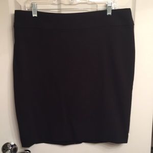Talbots, new, black pencil skirt, 14p